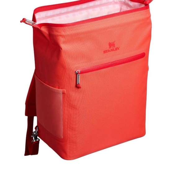 Stanley 20 Cans/14.8qt All Day Madeleine Midi
Backpack Cooler - Hot Coral - Picture 3 of 4